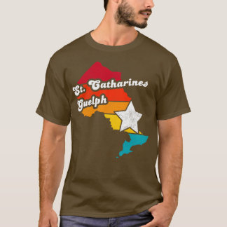 St Catharines Ontario Kanada Vintag depressiv T-Shirt