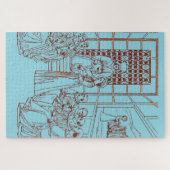 St Catherine Disputing mit Wissenschaftlern von Ma Puzzle (Horizontal)