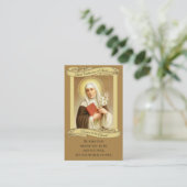 St. Catherine heiliger Karte Siena (Stehend Vorderseite)