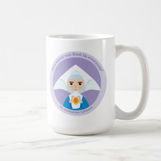 St. Catherine Laboure Kaffeetasse (Rechts)