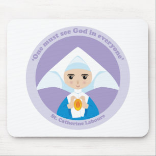 St. Catherine Laboure Mousepad