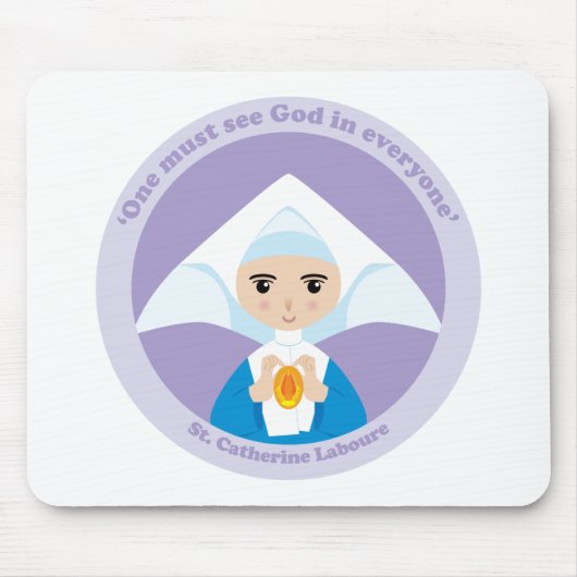 St. Catherine Laboure Mousepad (Vorne)