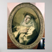 St. Catherine of Siena , c.1746 Poster (Vorne)