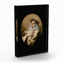St. Catherine of Siena Hl. Katharina Siena Tiepolo Fotoblock