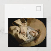 St. Catherine of Siena Hl. Katharina Siena Tiepolo Postkarte (Vorne/Hinten)