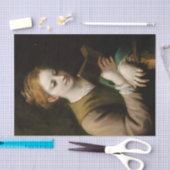 St. Catherine Reading von Correggio Seidenpapier (Handwerk)