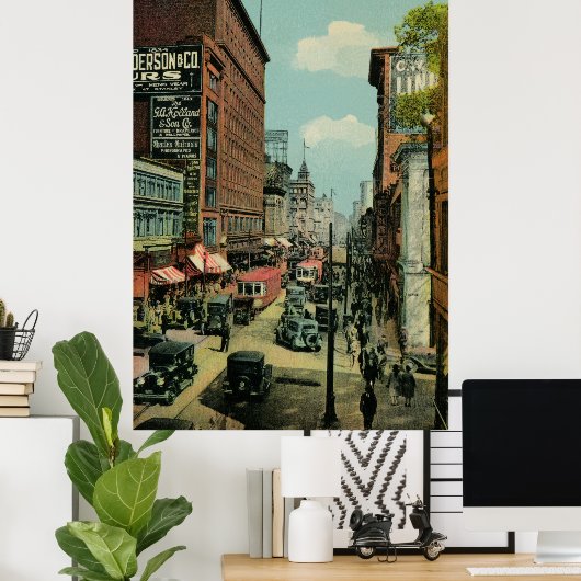 St. Catherine Street 1920s Poster (Heimbüro)