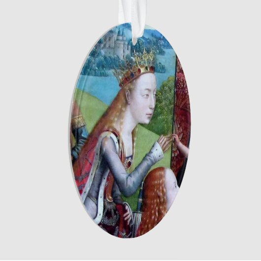 St. Catherine von Alexandria (Einzelheiten; M 070) Ornament (Vorderseite)