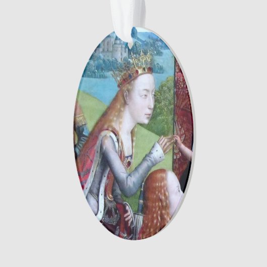 St. Catherine von Alexandria (Einzelheiten; M 070) Ornament (Vorderseite)