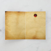 St. Catherine von Alexandria Feiertagskarte (Innenseite)