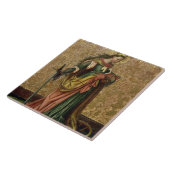 St. Catherine von Alexandria (Öl auf Platte) 2 Fliese (Seite)