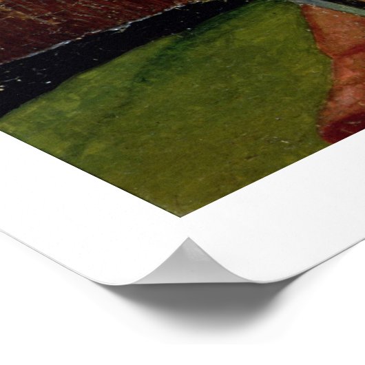 St. Catherine von Alexandria (Öl auf Tafel) 2 Poster (Ecke)