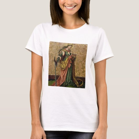 St. Catherine von Alexandria (Öl auf Tafel) 2 T-Shirt (Vorderseite)