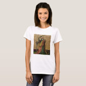 St. Catherine von Alexandria (Öl auf Tafel) 2 T-Shirt (Vorne ganz)