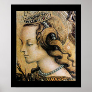 St. Catherine von Alexandria Poster