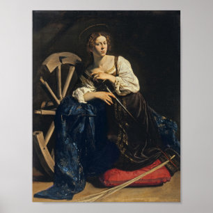 St. Catherine von Alexandria Poster