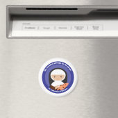 St. Catherine von Bologna Magnet (In Situ (Geschirrspüler))