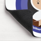 St. Catherine von Bologna Mousepad (Ecke)