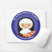 St. Catherine von Bologna Mousepad (Mit Mouse)