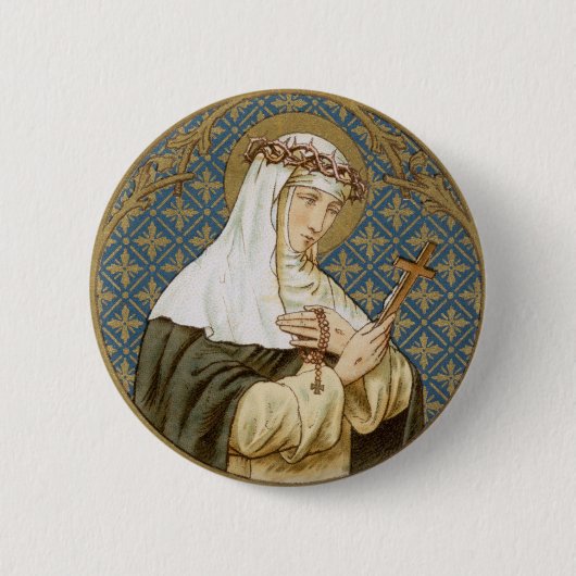 St. Catherine von Siena (19 BK) Button (Vorderseite)