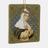 St. Catherine von Siena (19 BK) Keramikornament (Rechts)