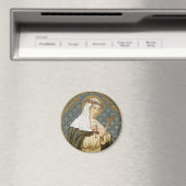 St. Catherine von Siena (19 BK) Magnet (In Situ (Geschirrspüler))