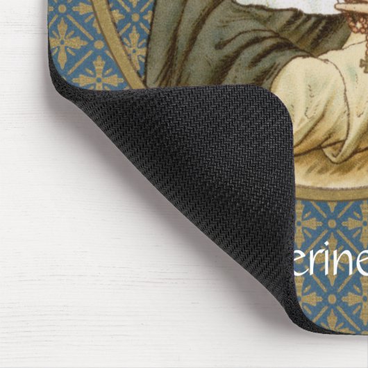 St. Catherine von Siena (19 BK) Mousepad (Ecke)