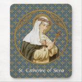 St. Catherine von Siena (19 BK) Mousepad (Vorne)