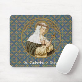 St. Catherine von Siena (19 BK) Mousepad