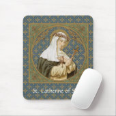 St. Catherine von Siena (19 BK) Mousepad (Mit Mouse)
