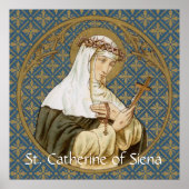 St. Catherine von Siena (19 BK) Poster (Vorne)