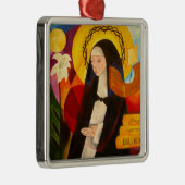 St. Catherine von Siena 2007 Silbernes Ornament (Rechts)