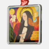 St. Catherine von Siena 2007 Silbernes Ornament (Links)