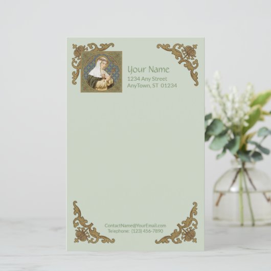 St. Catherine von Siena (BK 19) (Art. 2 Blatt A) (Stehend Vorderseite)