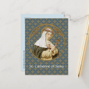 St. Catherine von Siena (BK 19) Postkarte