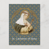 St. Catherine von Siena (BK 19) Postkarte (Vorderseite)