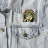 St. Catherine von Siena, c.1746 Button (Beispiel)