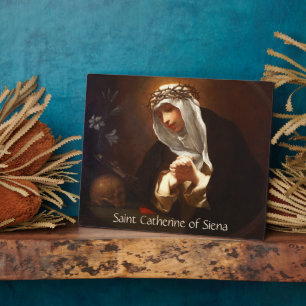 St. Catherine von Siena (Franceschini) Horizontal Fotoplatte