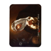 St. Catherine von Siena (Franceschini) Horizontal Magnet (Vertikal)