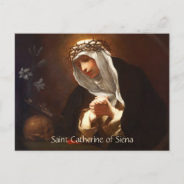 St. Catherine von Siena (Franceschini) Horizontal Postkarte