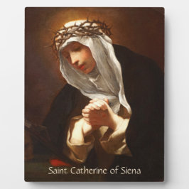 St. Catherine von Siena (Franceschini) Vertikal Fotoplatte