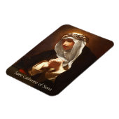 St. Catherine von Siena (Franceschini) Vertikal Magnet (Linke Seite)