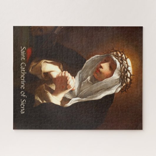 St. Catherine von Siena (Franceschini) Vertikal Puzzle (Horizontal)