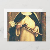 St. Catherine von Siena Postkarte (Vorne/Hinten)