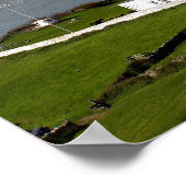 St Catherine's Lighthouse Poster (Ecke)