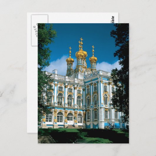 St Catherines Palace Postkarte (Vorne/Hinten)