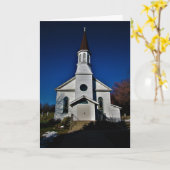 "St. Cathrine Catholic Church" Sympathiekarte Karte (Gelbe Blume)