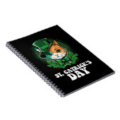 St Catricks Day Cat Lovers St Patrick's Day Notizblock (Rechte Seite)