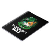 St Catricks Day Cat Lovers St Patrick's Day Notizblock (Linke Seite)