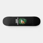 St Catricks Day Cat Lovers St Patrick's Day Skateboard (Horizontal)